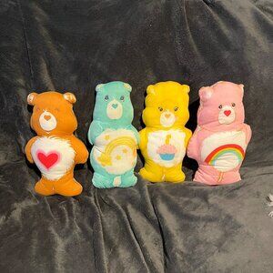Care Bears Cut and Sew Plush Toys Fabric Panel 1980s Rare lot Of 4 12” tall hand